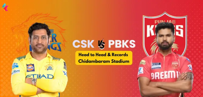 CSK vs PBKS Head to Head Records at M.A Chidambaram Stadium (Chepauk), Chennai