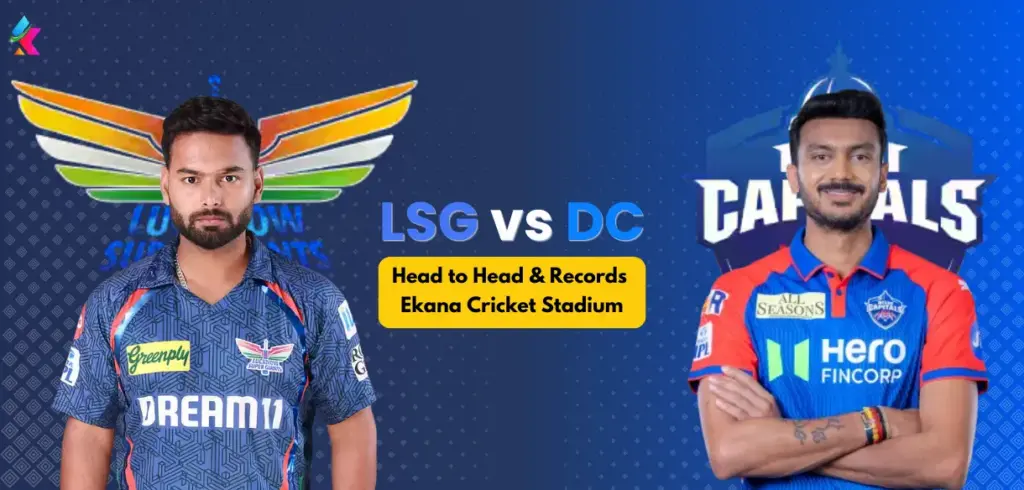 LSG vs DC Stats and Records at  Ekana Cricket Stadium, Lucknow - IPL 2026