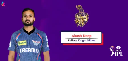 Akash Deep IPL 2026 Team, Price, Salary, Career Stats & Records with Last 10 IPL Innings