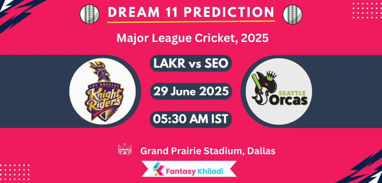 Artistic Lakr Vs Sor, 14th Match, Major League Cricket 2026 - Commentary Picture Illustration Artistic Lakr Vs Sor, 14th Match, Major League Cricket 2026 - Commentary Picture Illustration