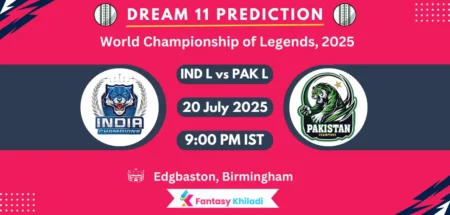 IND L vs PAK L Dream11 Prediction: Match 4th Fantasy Cricket Tips, Playing XI, Injury Updates & Today Dream11 Captain And Vice Captain Choices - World Championship of Legends, 2025