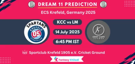 SKS vs GCA Dream11 Prediction, Player Stats: ECS Krefeld, Germany 2025 Match 4th T10 Playing 11, Pitch Report, Fantasy Cricket Tips