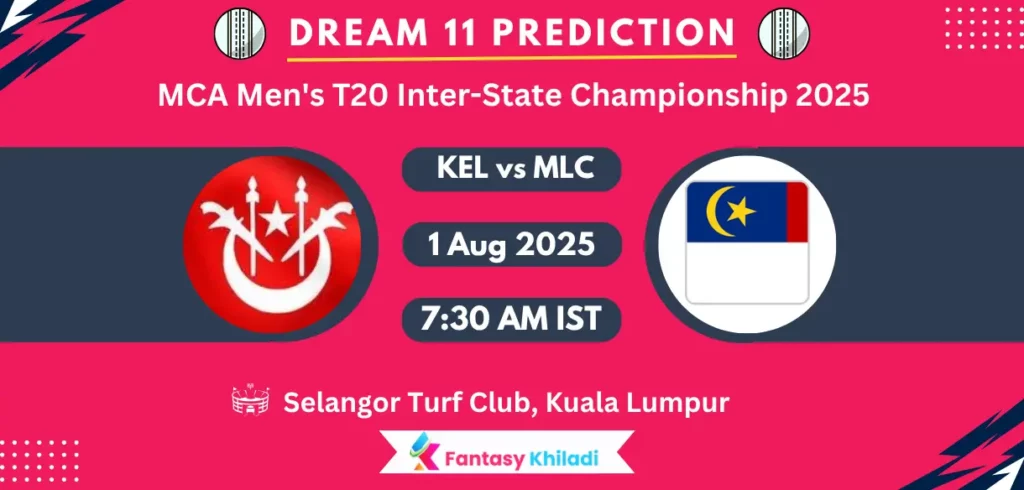 KEL vs MLC Dream11 Prediction: Match 2nd T20I Fantasy Cricket Tips, Playing XI, Injury Updates & Today Dream11 Captain And Vice Captain Choices - MCA Men's T20 Inter-State Championship 2025
