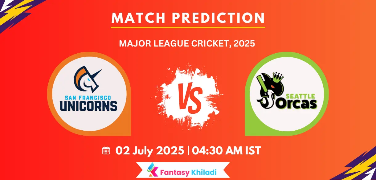 SFU vs SEO Match Prediction : 22nd T20, Major League Cricket 2025 - Fantasy Tips, Playing 11, Pitch Report & More
