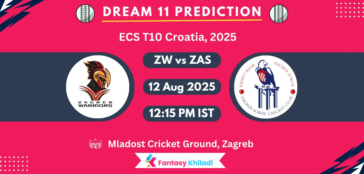 ZW vs ZAS Dream11 Prediction: Match 6th Fantasy Cricket Tips, Playing ...