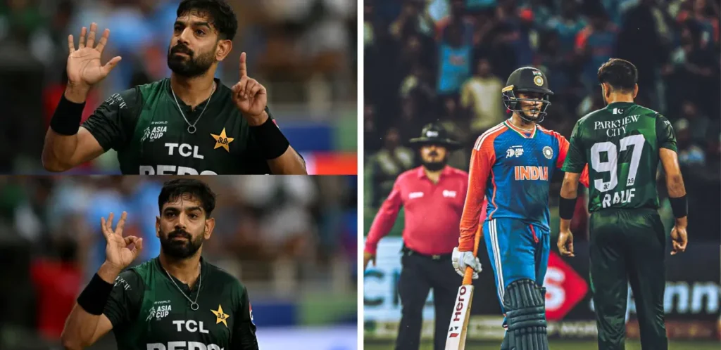 What is 6-0 Pakistan? Haris Rauf’s Controversial Gesture Explained ...