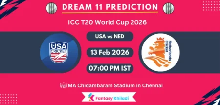 USA vs NED Dream11 Prediction Today Match 21st, Player Stats, Playing XI, Fantasy Cricket Tips, Today Dream11 Team Captain And Vice Captain Choices – T20 World Cup 2026
