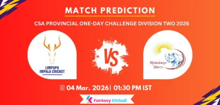 LIMPO vs MPR Match Prediction, Playing XI, Pitch Report & H2H – CSA Provincial One-Day Challenge Division Two 2026 LIMPO vs MPR Match Prediction, Playing XI, Pitch Report & H2H - CSA Provincial One-Day Challenge Division Two 2026