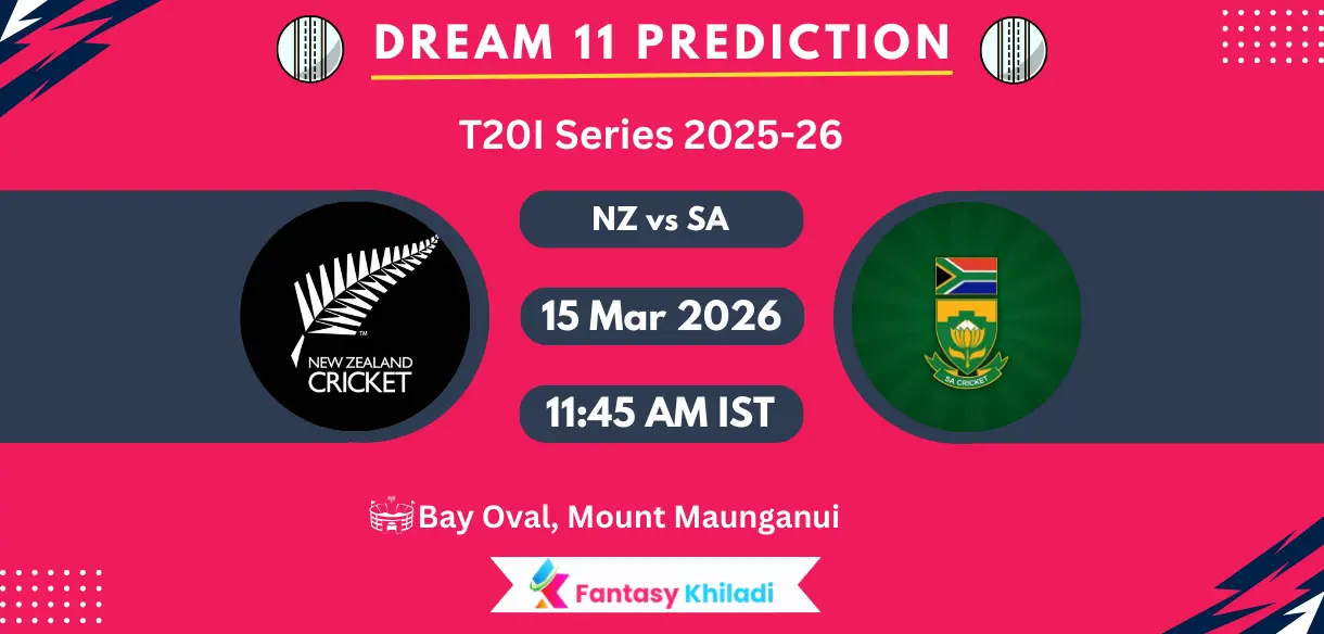 NZ vs SA Dream11 Prediction Today Match 1st T20I, Player Stats, Playing XI, Fantasy Cricket Tips, Today Dream11 Team Captain And Vice Captain Choices – South Africa tour of New Zealand 2026